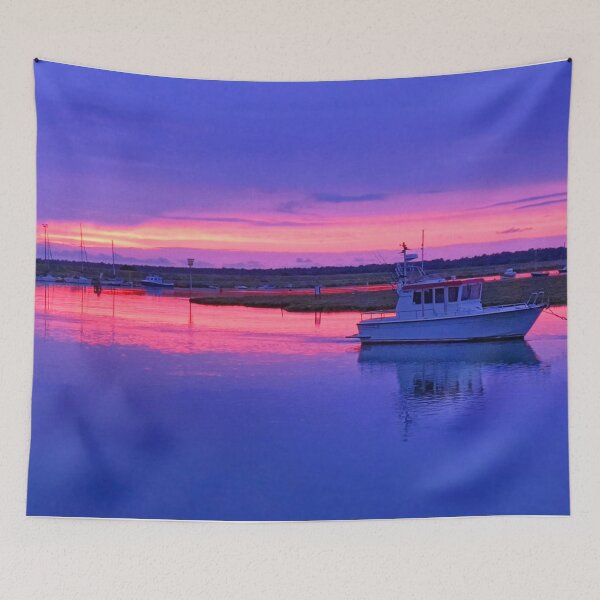Item preview, Beautiful vibrant sunset in Norfolk designed and sold by chiaravisuals.