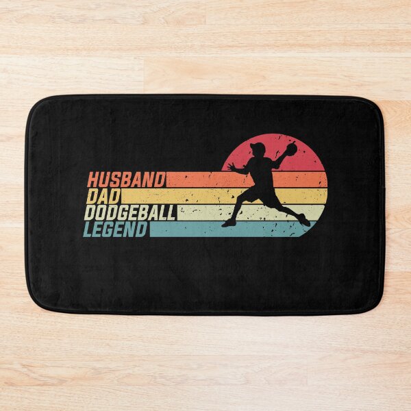 Item preview, Husband Dad Dodgeball Legend  Dodgball Vintage style sport Lovers designed and sold by YAHIA-14.