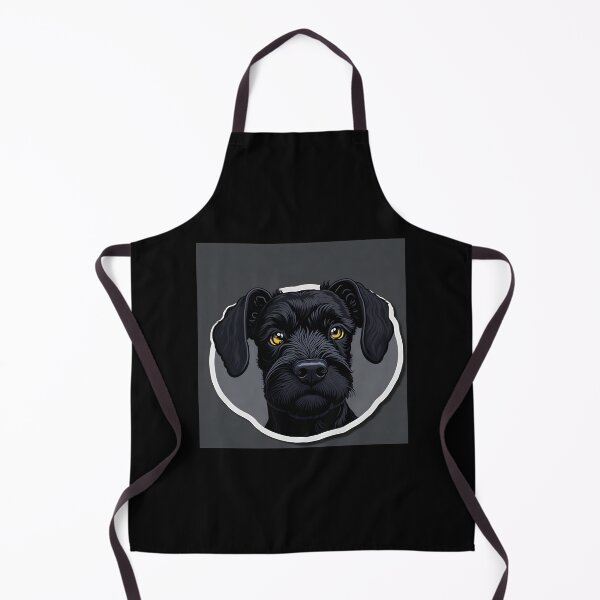 Item preview, miniature black schnauzer design designed and sold by SaldekMT.