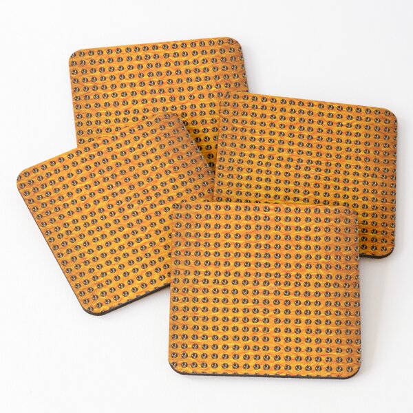 Item preview, Pumpkins Pattern On Yellow Orange Shadow designed and sold by Profitrip.