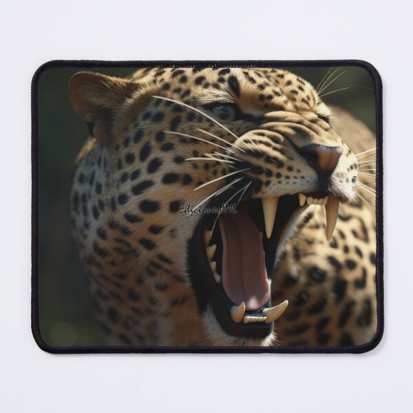 Item preview, angry leopard designed and sold by EdicionesJML.