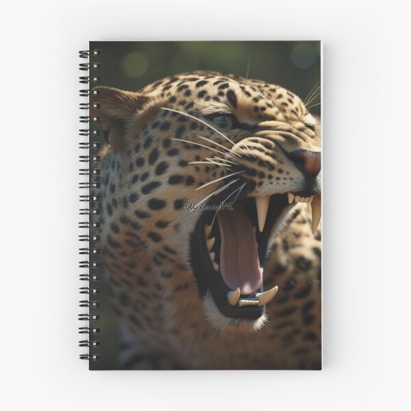 Item preview, angry leopard designed and sold by EdicionesJML.