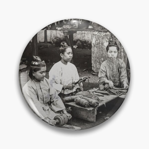 Item preview, Burmese (Myanmar) Cigar Factory 1902 designed and sold by lobodelnoir.