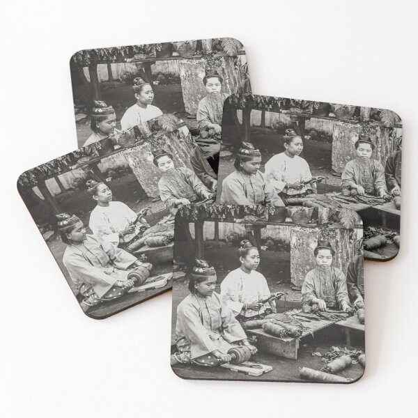 Item preview, Burmese (Myanmar) Cigar Factory 1902 designed and sold by lobodelnoir.