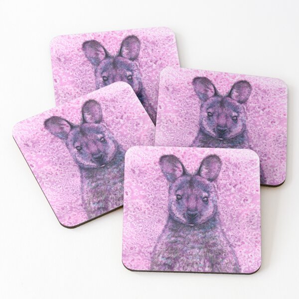 Item preview, Pink Pademelon- Wallaby designed and sold by DittmannArts.
