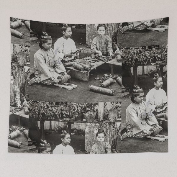Item preview, Burmese (Myanmar) Cigar Factory 1902 designed and sold by lobodelnoir.
