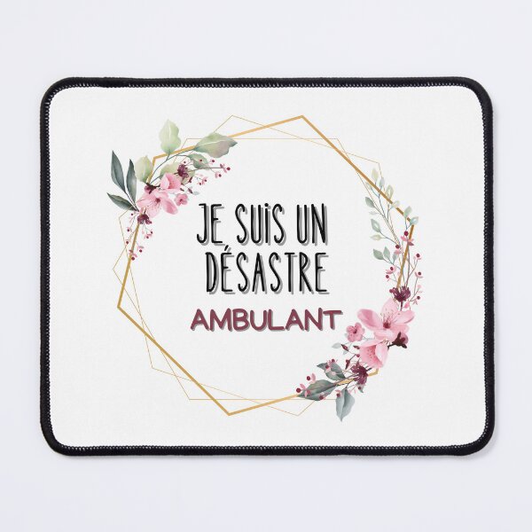 Item preview, I am a walking disaster designed and sold by bonnes-fetes.