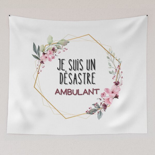Item preview, I am a walking disaster designed and sold by bonnes-fetes.