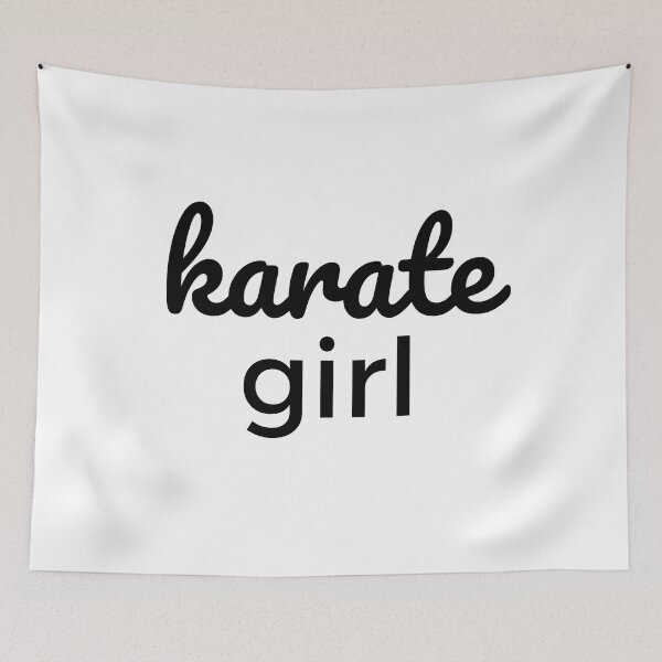 Item preview, Karate Girl designed and sold by GardenistaShop.