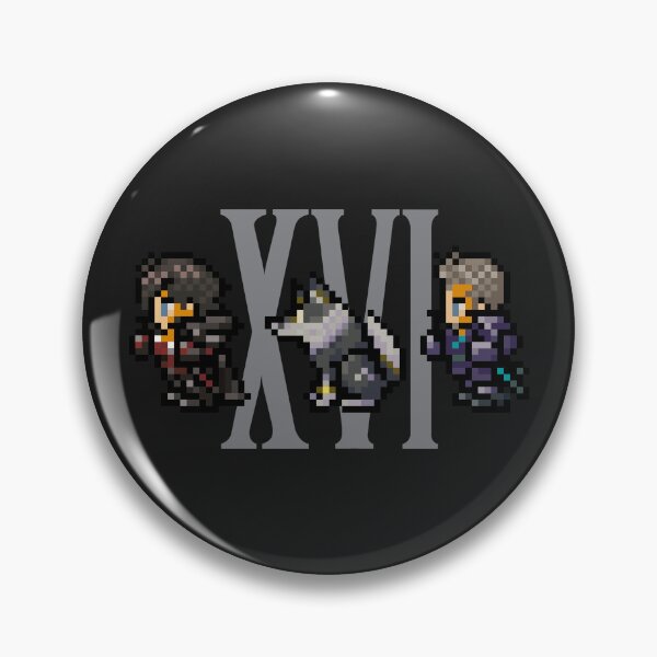 Item preview, Clive, Torgal, and Cid XVI Design | FFXVI Pixel Party Members | Final Fantasy 16 designed and sold by AFKApparelGG.