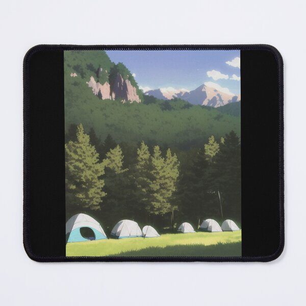 Item preview, campsite in the mountains designed and sold by EuropeanPrints.
