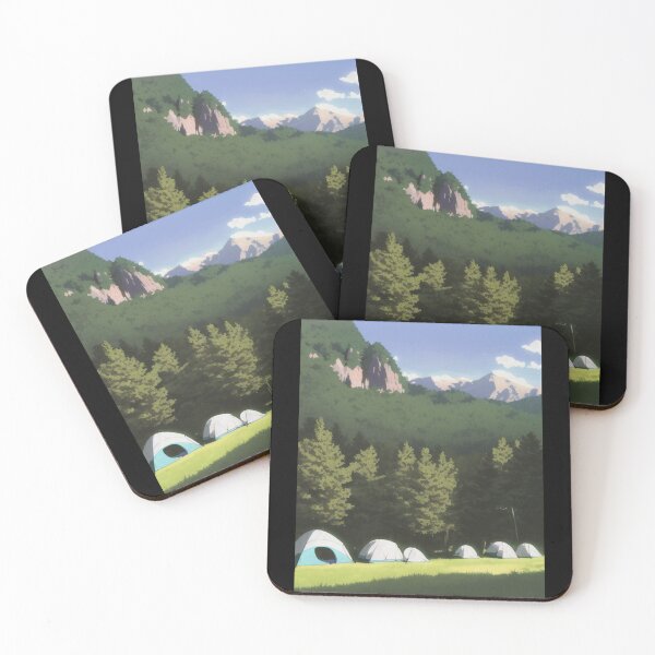 Item preview, campsite in the mountains designed and sold by EuropeanPrints.