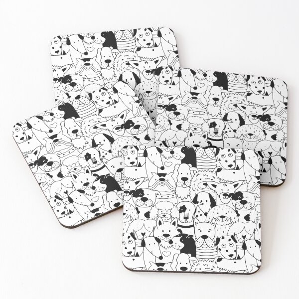 Item preview, Dog seamless Pattern designed and sold by printguys.