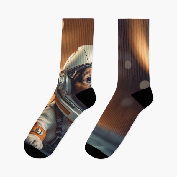 Item preview, Puppy astronaut in a space suit. Little dog with black eyes, a lovely, sweet animal, small nose. Colorful. Photo realistic, concept art, cinematic light. designed and sold by anytka.