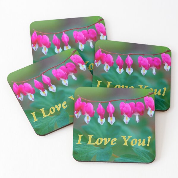 Item preview, Bleeding Hearts - I Love You Gold designed and sold by BostonArcImage.