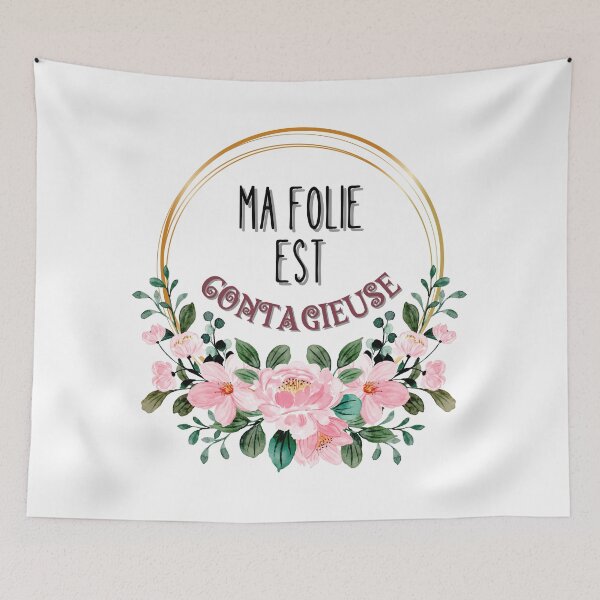 Item preview, My madness is contagious designed and sold by bonnes-fetes.