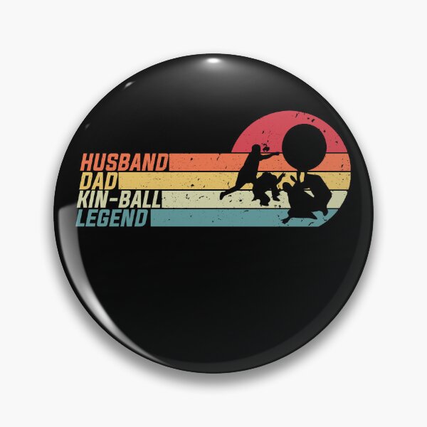 Item preview, Husband Dad Kin-Ball Legend  Kin-Ball Vintage style sport Lovers designed and sold by YAHIA-14.