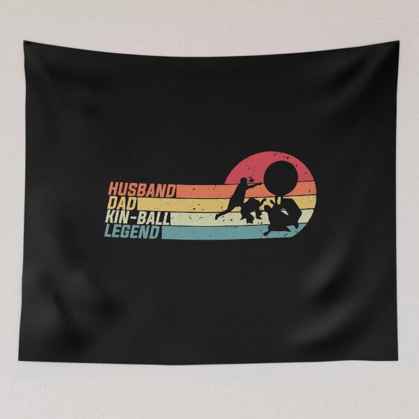 Item preview, Husband Dad Kin-Ball Legend  Kin-Ball Vintage style sport Lovers designed and sold by YAHIA-14.