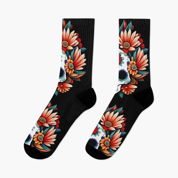 Item preview, Gerber Daisy Skull designed and sold by McCallnWaldo.