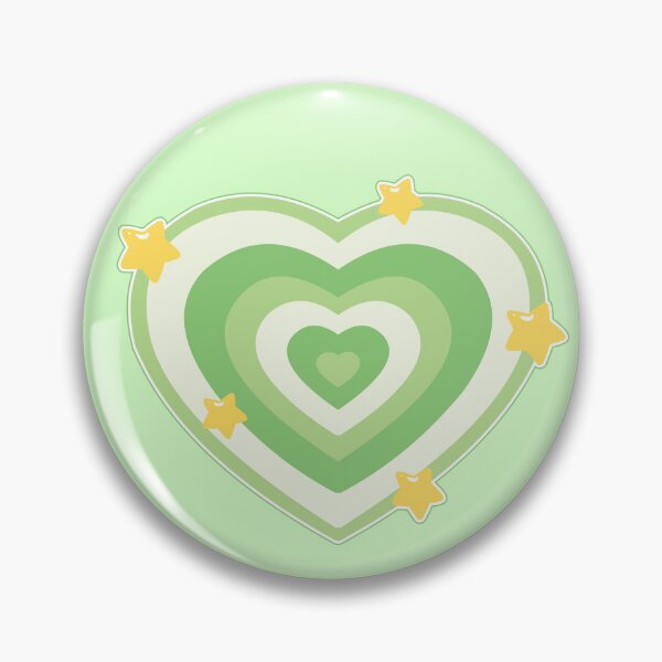 Item preview, Buttercup Heart Pin designed and sold by Berrie-Berries.