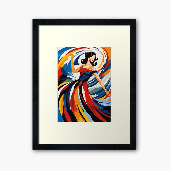 Aperçu de l'œuvre Danse en couleurs 6 créée et vendue par Maxouniverse.