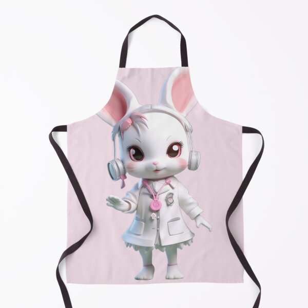 Item preview, rabbit doctor cute designed and sold by MagicStudioArt.