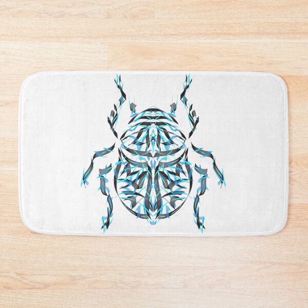 Item preview, Bug big black cyan designed and sold by nogamax.
