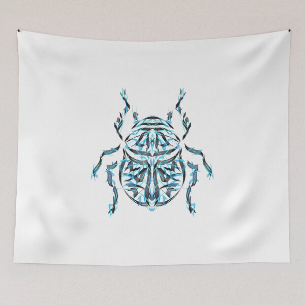 Item preview, Bug big black cyan designed and sold by nogamax.