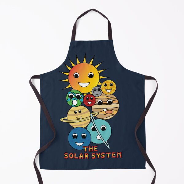 Item preview, Happy Planets (With Solar System title) designed and sold by ThingsByNin.