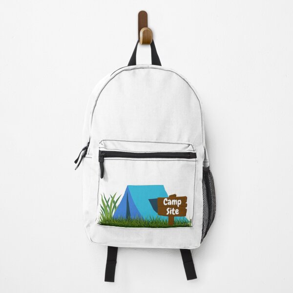 Item preview, Camping in tent nature forest campsite designed and sold by Rafał Kossakowski.