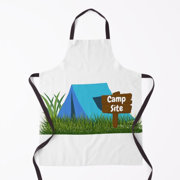 Item preview, Camping in tent nature forest campsite designed and sold by Rafał Kossakowski.