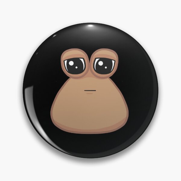 Sad cute little cursed Pou Sticker for Sale by ZakuroLou