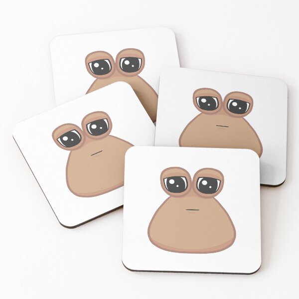 Item preview, Sad cute little cursed Pou designed and sold by ZakuroLou.