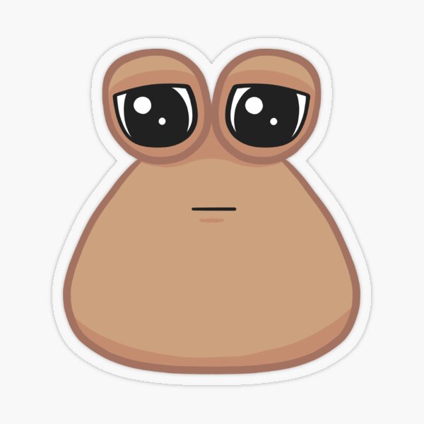 Sad Pou Sticker - Sad Pou - Discover & Share GIFs