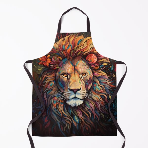 Artikelvorschau, Portrait Of A Lion entworfen und verkauft von MTJ-Mushrooms.