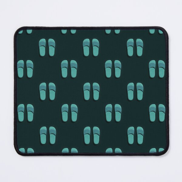 Item preview, Blue slippers in summer pattern designed and sold by EngineerGoC.