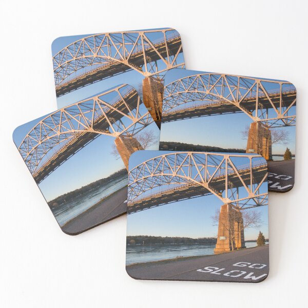 Item preview, Bourne Bridge - Go Slow - Cape Cod  designed and sold by JulieAnnPix.