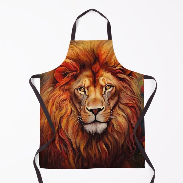 Artikelvorschau, Portrait Of A Lion entworfen und verkauft von MTJ-Mushrooms.