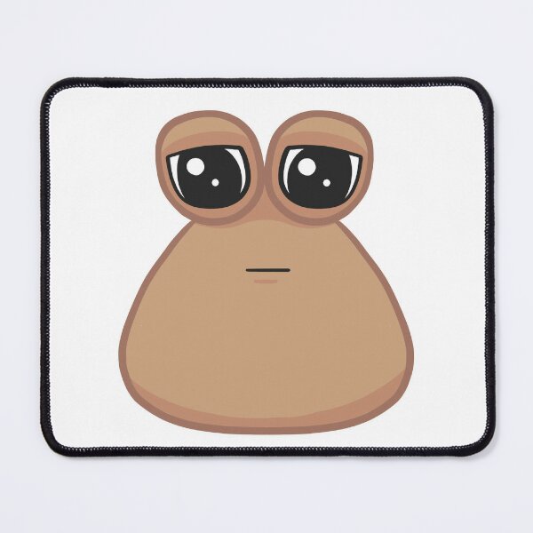 Sad cute little cursed Pou Sticker for Sale by ZakuroLou