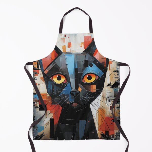 Artikelvorschau, Schwarzer Katzen-Paul-Klee-Stil-Druck entworfen und verkauft von TotallySpiffing.