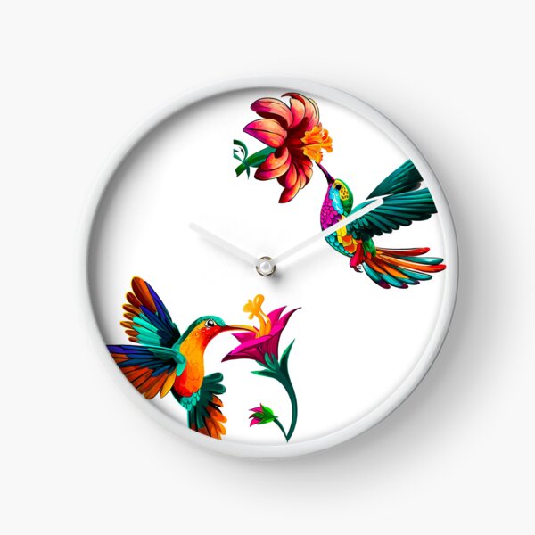 Item preview, hummingbird with flower sticker designed and sold by miguel-ozz.