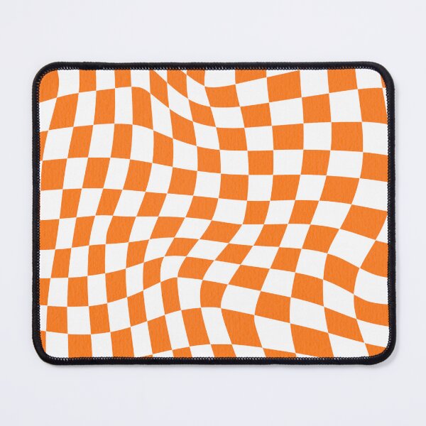 Artikelvorschau, Orange Checkered pattern entworfen und verkauft von printguys.
