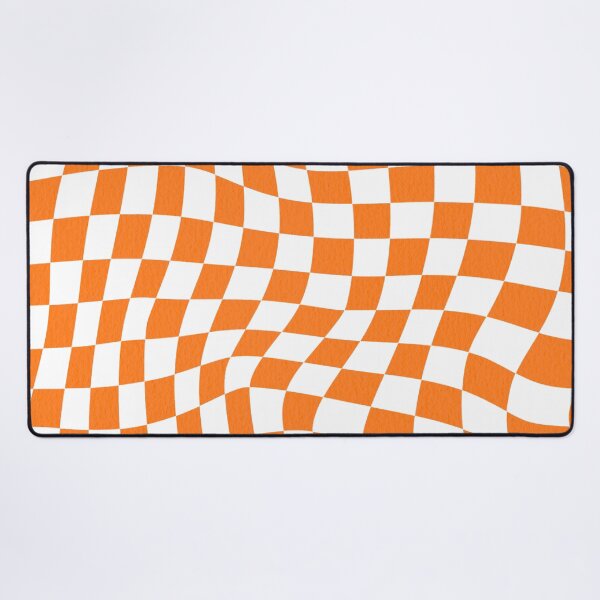 Artikelvorschau, Orange Checkered pattern entworfen und verkauft von printguys.