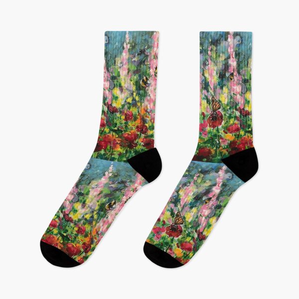 Item preview, Wild Flowers and Pollinators designed and sold by Artdesrapides.