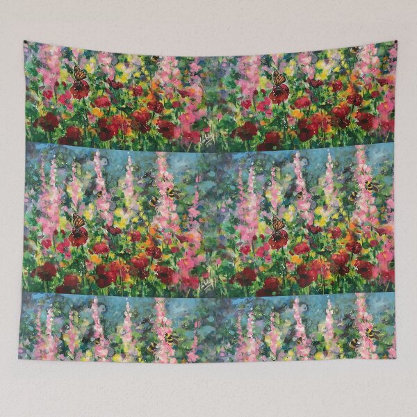 Item preview, Wild Flowers and Pollinators designed and sold by Artdesrapides.