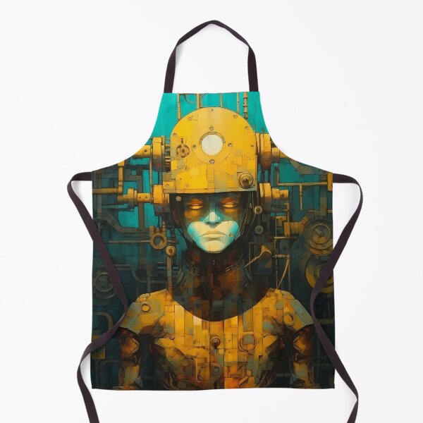 Item preview, Cyborg Sci-fi Futuristic AI Robot designed and sold by MTJ-Mushrooms.