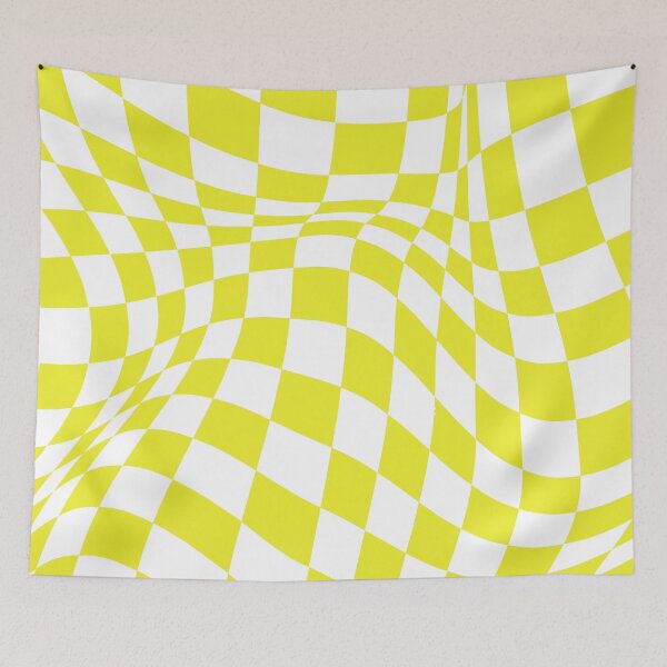 Item preview, Yellow Checkered Pattern designed and sold by printguys.