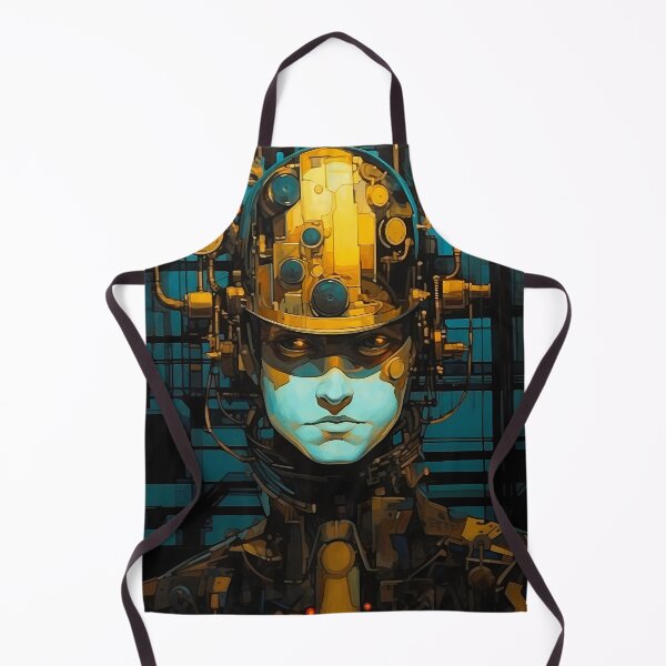 Item preview, Cyborg Sci-fi Futuristic AI Robot designed and sold by MTJ-Mushrooms.