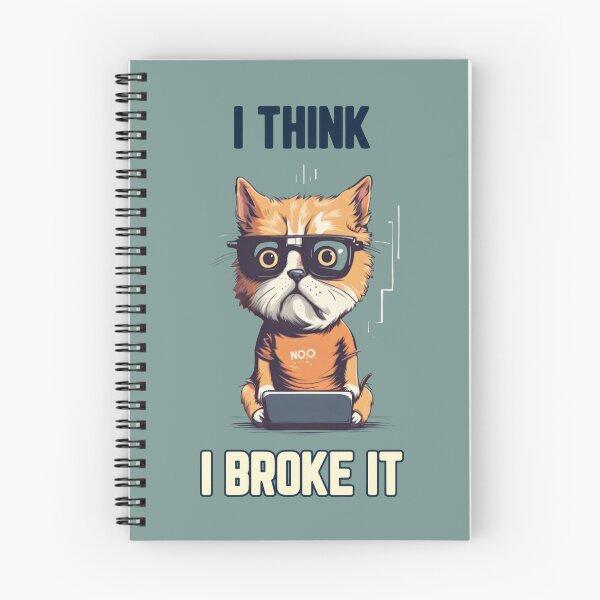 Item preview, I Think I Broke It designed and sold by Victor Nogueira.