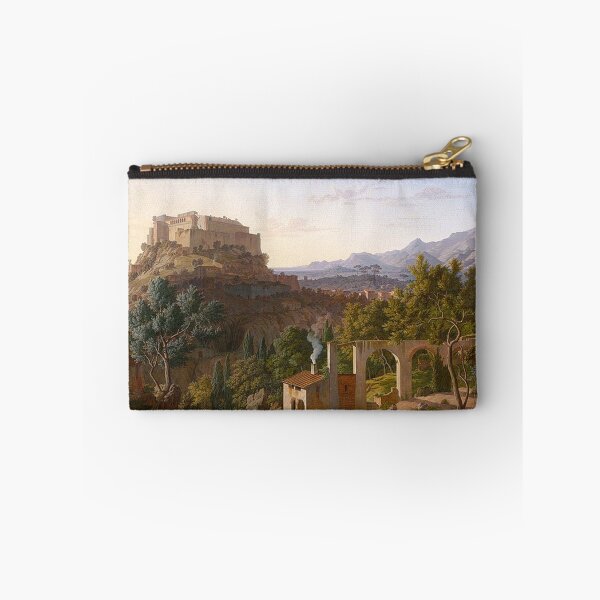 Item preview, Landscape with the Castle of Massa di Carrara designed and sold by tomorrowsart.